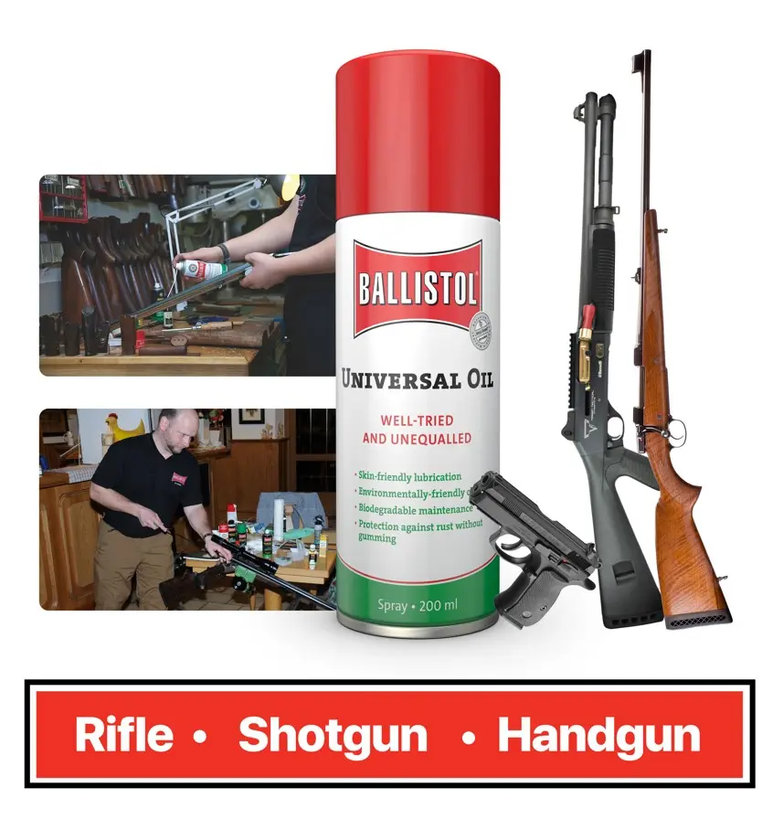 น้ำมันชโลมกันสนิมปืน Ballistol
